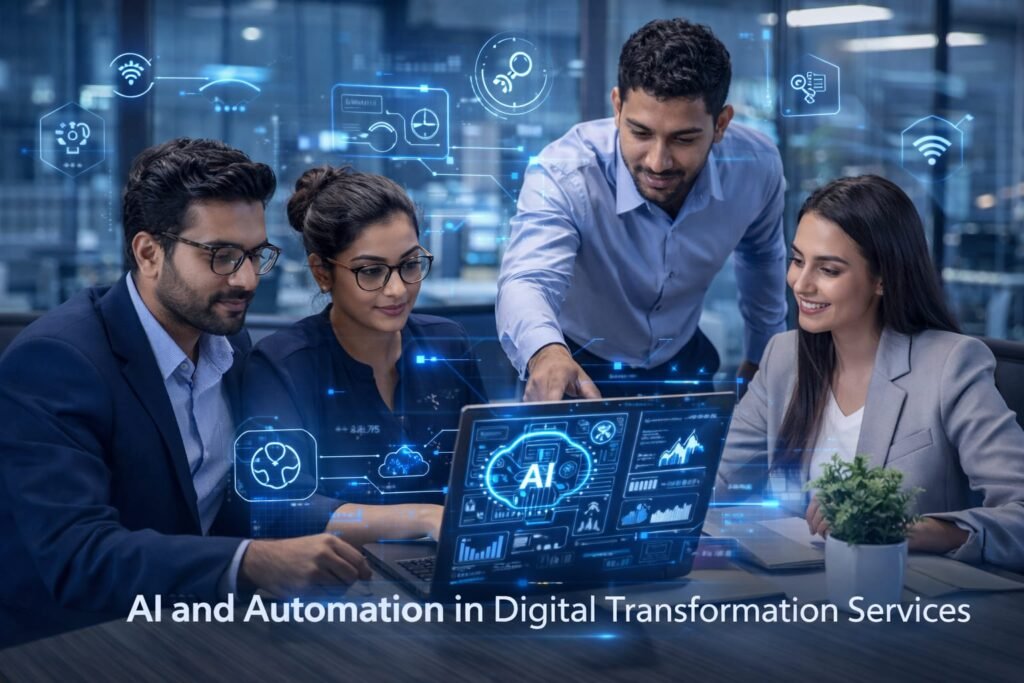 AI and Automation in Digital Transformation Services