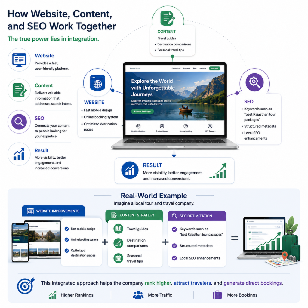 digital marketing and seo framework