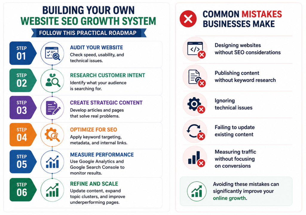 website growth strategy