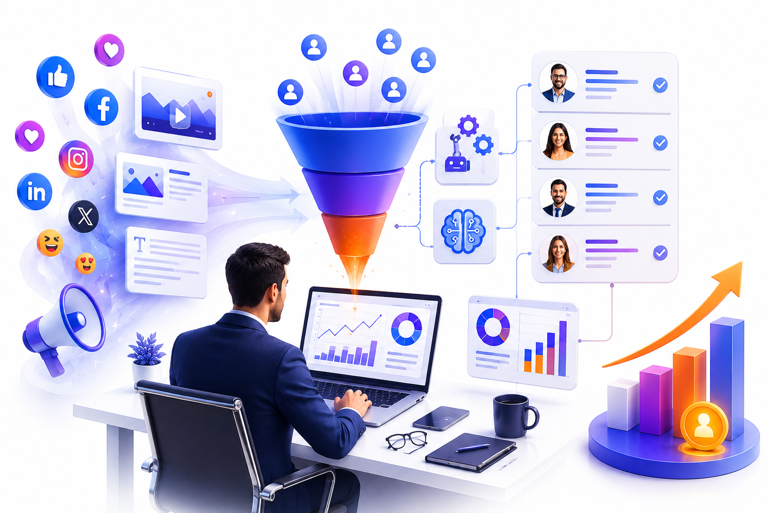 Lead Generation Content Strategy by SKYA Technologies
